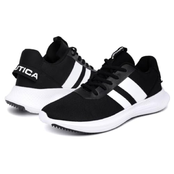 Nautica Other - Nautica Black and White Athletic Shoes